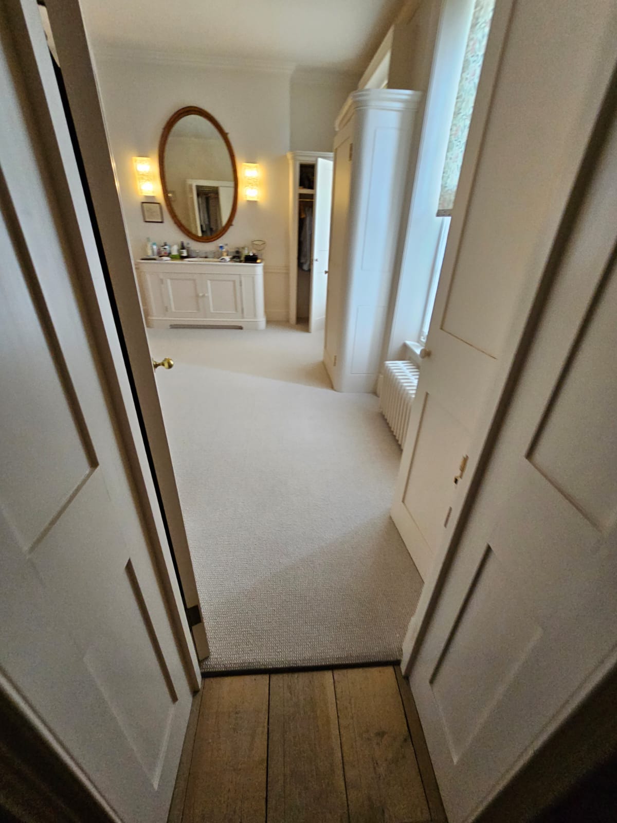 Elements London Havana Old Mural carpet installation in Chiswick-1