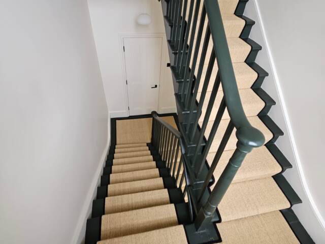 Fibre Carpets Boucle Sesame installation in Fulham