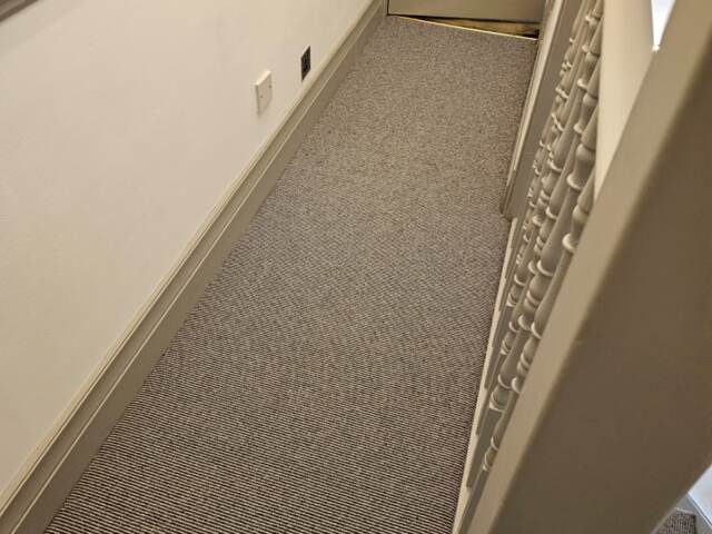 Telenzo Carpets Mainline Bond Street installation in Southwark