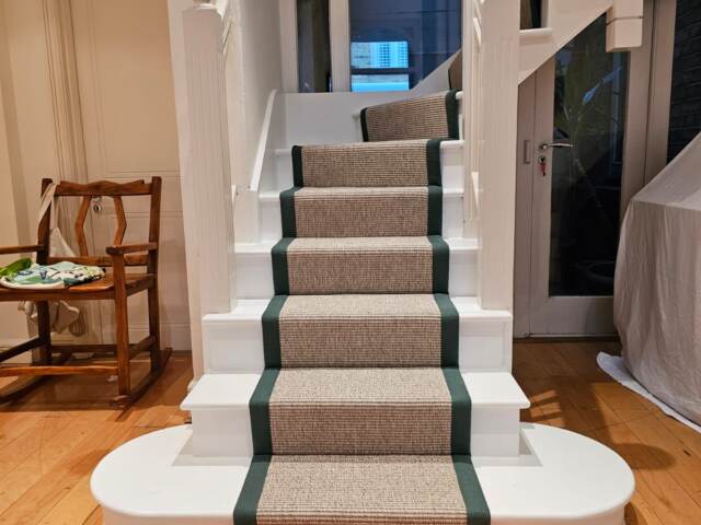 Unnatural Flooring New England Augusta carpet installation in Kings Cross