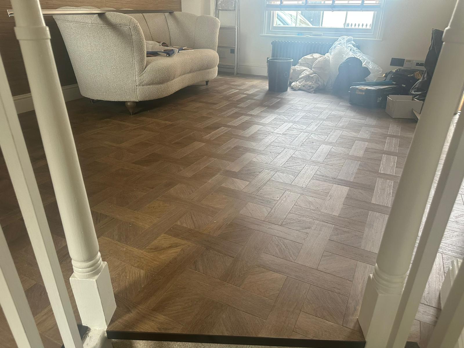 Amtico Signature Brushed Oak fitting in St John's Wood-2