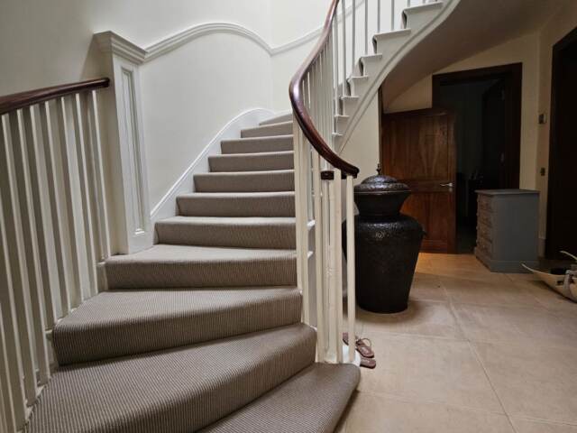 Cormar Carpets Pimlico Dulwich Stripe installation in Islington