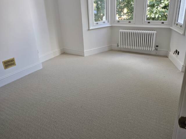 Crucial Trading Alpine Sandy Steps carpet installation in Shepherds Bush