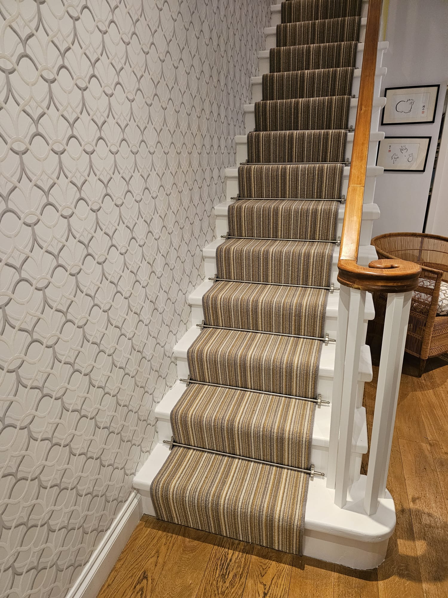 Likewise Floors Notting Hill Electronic Cinema carpet installation in Canary Wharf-2