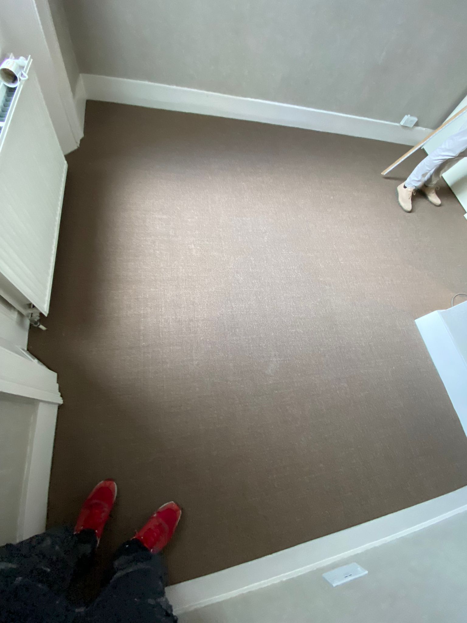 Likewise Floors Sisal Artist Turner carpet installation in Hampstead-0