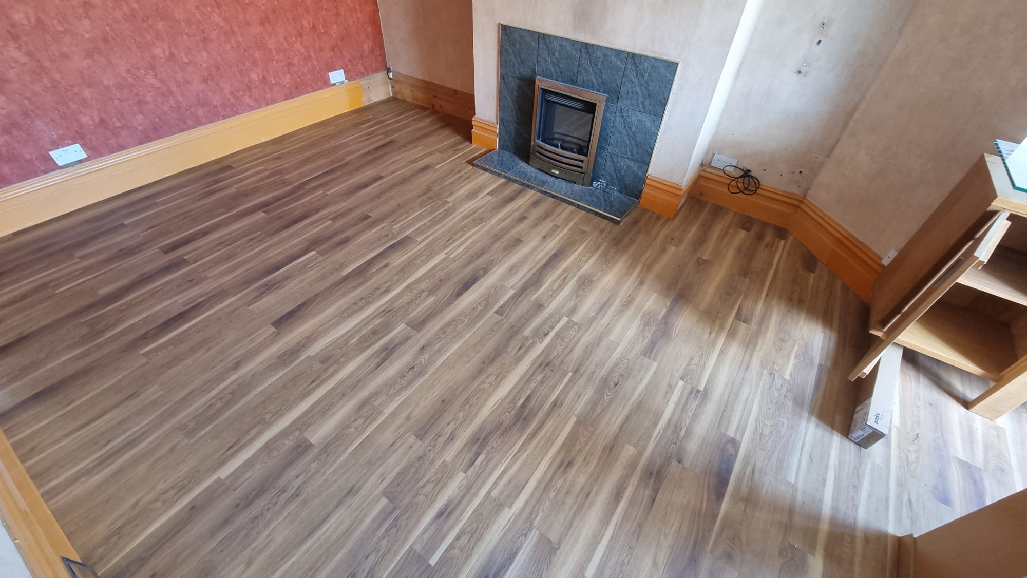 Amtico Spacia Canopy Oak installation in Earls Court-0