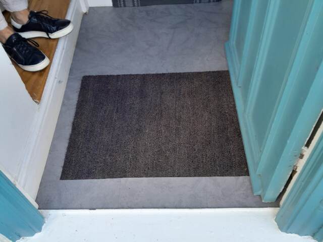 Amtico Spacia Ceramic Dark installation in Balham