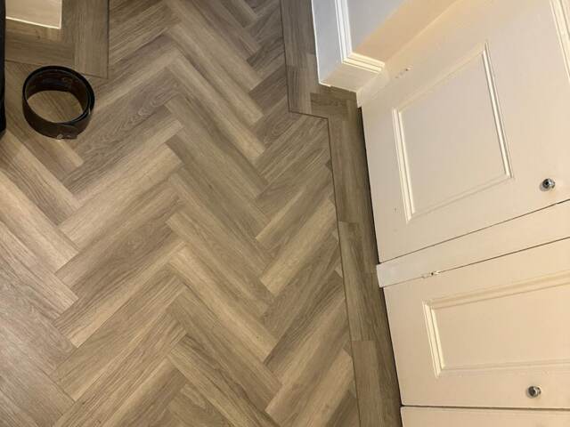 Amtico Spacia Nordic Oak fitting in Richmond