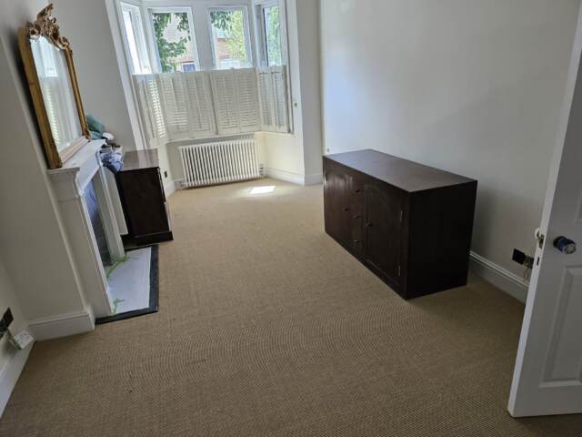 Crucial Trading Harmony Boucle Light Caramel carpet installation in Knightsbridge