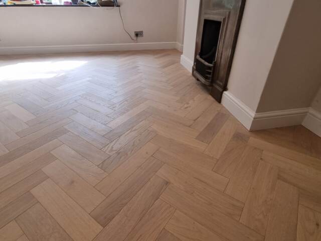 Hermosa Wood Flooring Alondra installation in Earls Court