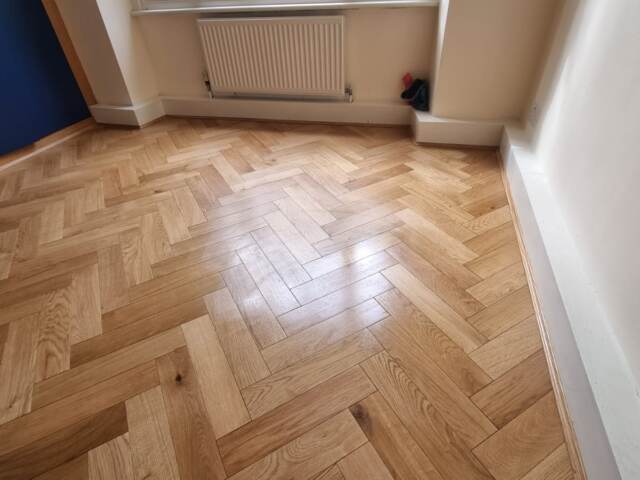 Hermosa Wood Flooring Illuminada installation in Belgravia
