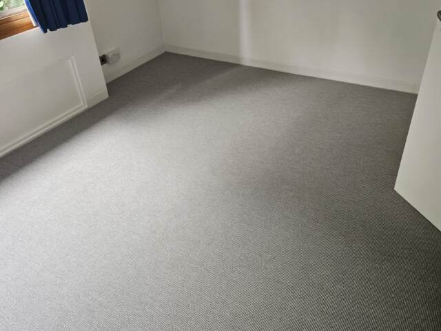 Likewise Floors Pot Pourri Nickel carpet installation in Clapham