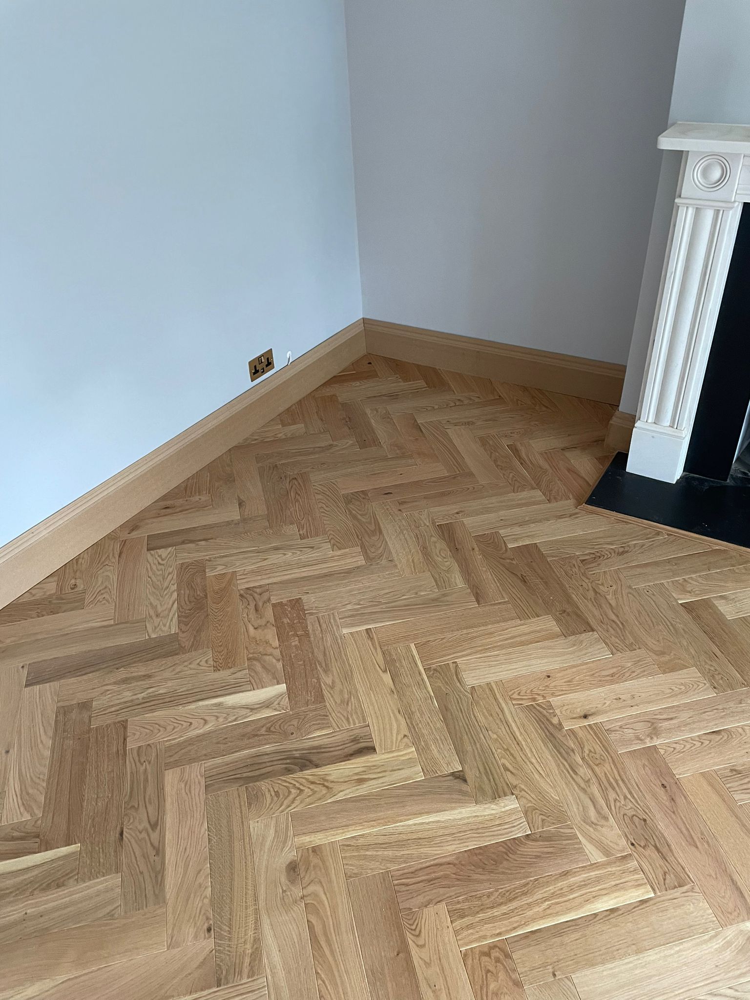 Trade Flooring Greek Islands Lyros wood flooring installation in Belgravia-2