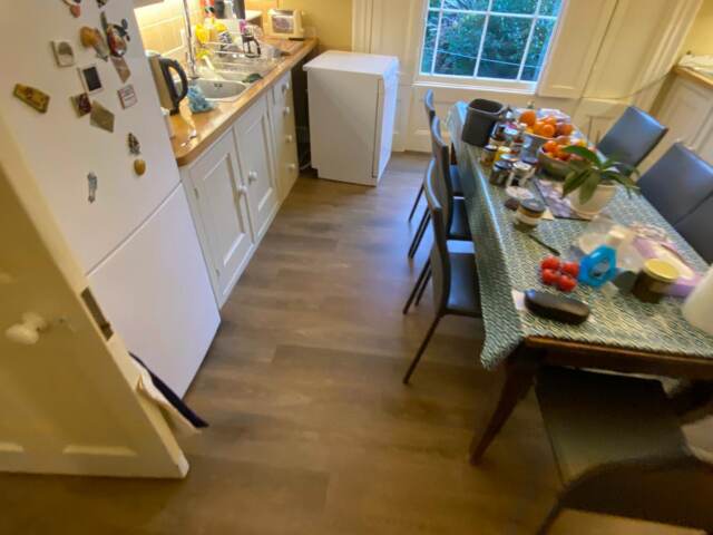 Amtico Spacia Noble Oak fitting in Farringdon