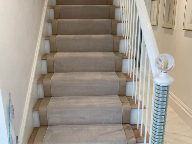 Artisan Luxury Flooring Lusso Stella carpet installation in Belgravia