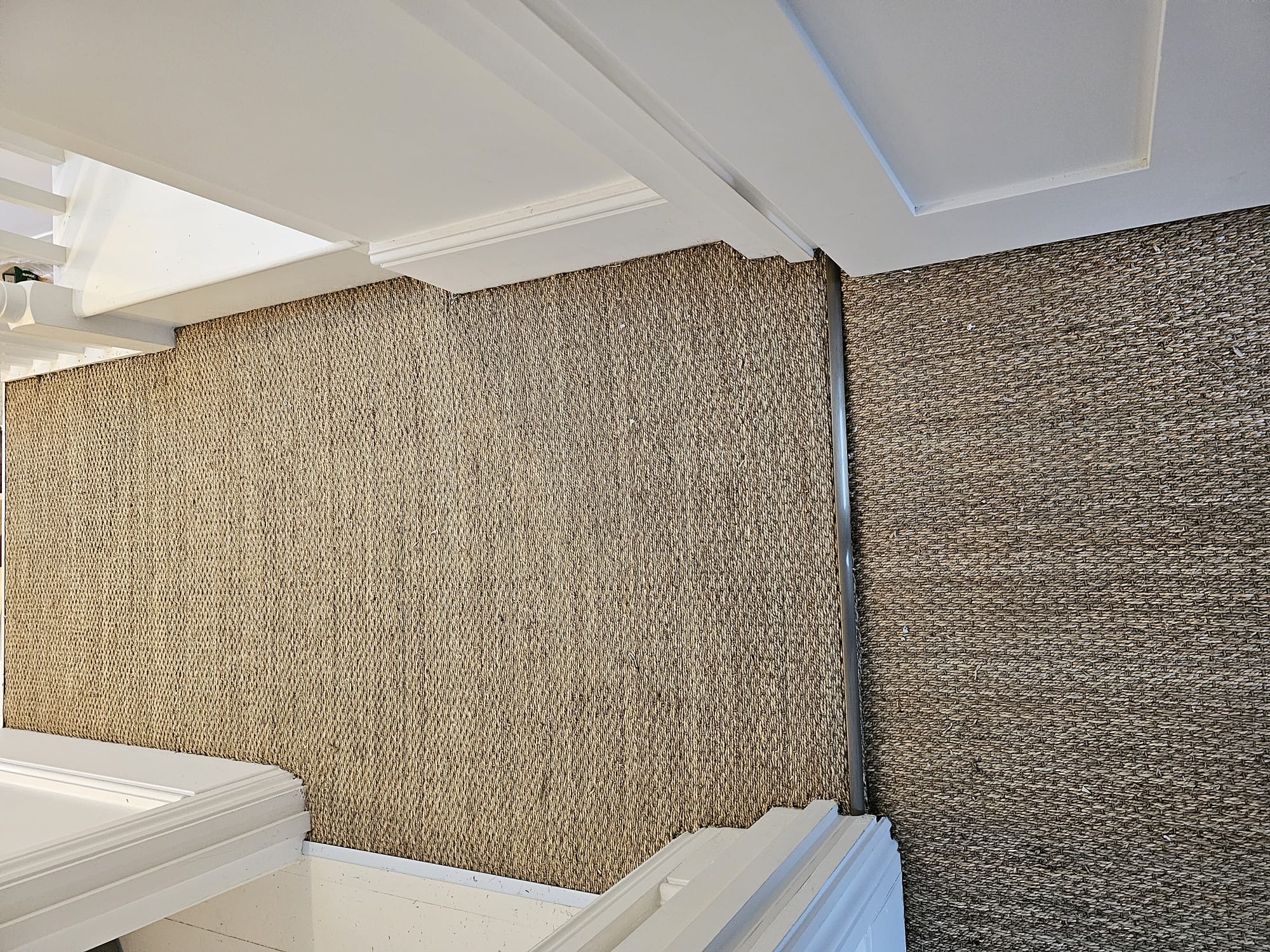 Crucial Trading Seagrass Original Natural carpet installation in Camden-1