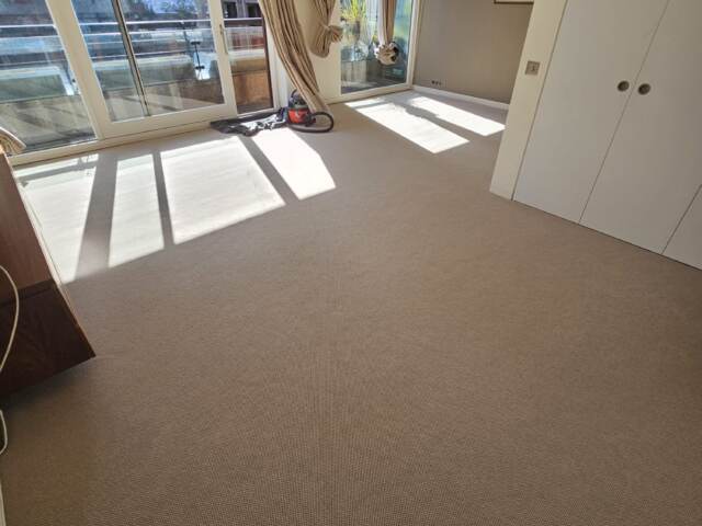 Fibre Carpets Homes & Interiors Twill Thatch installation in Richmond