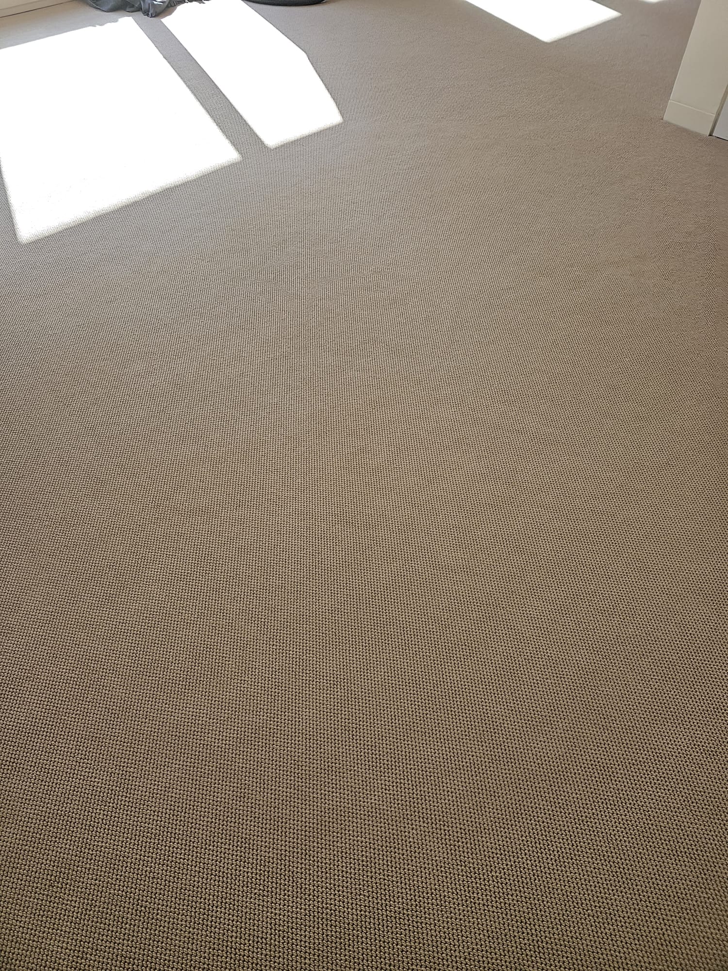 Fibre Carpets Homes & Interiors Twill Thatch installation in Richmond-2