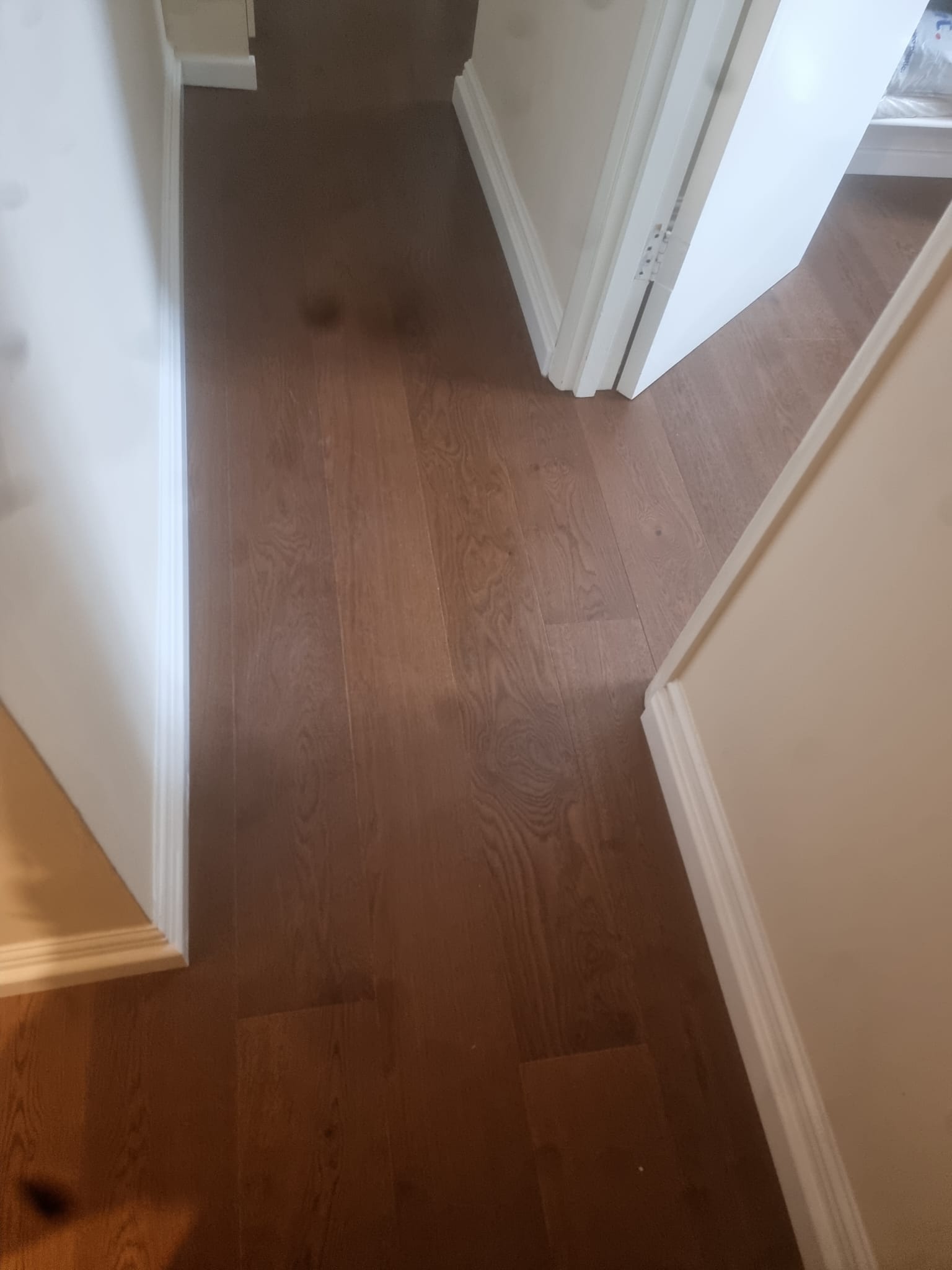 Kahrs Oak Nouveau Rich wood flooring installation in Clapham-2