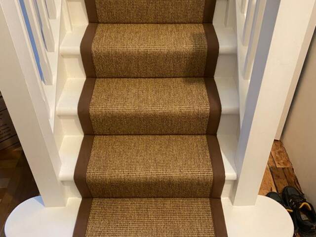Unnatural Flooring New England Little Compton carpet installation in Fulham