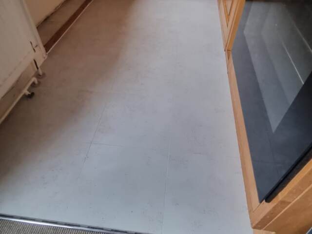 Amtico Spacia Ceramic Frost installation in St John’s Wood