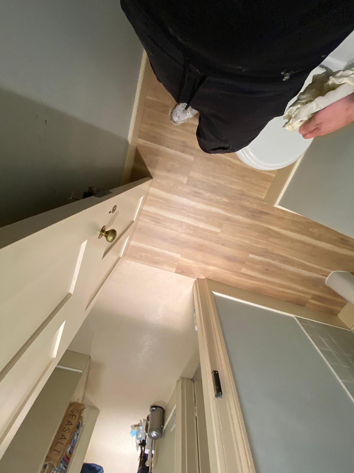 Amtico Spacia Eden Oak installation in Putney-2