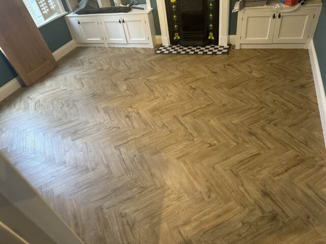 Amtico Spacia Featured Oak fitting in Mayfair