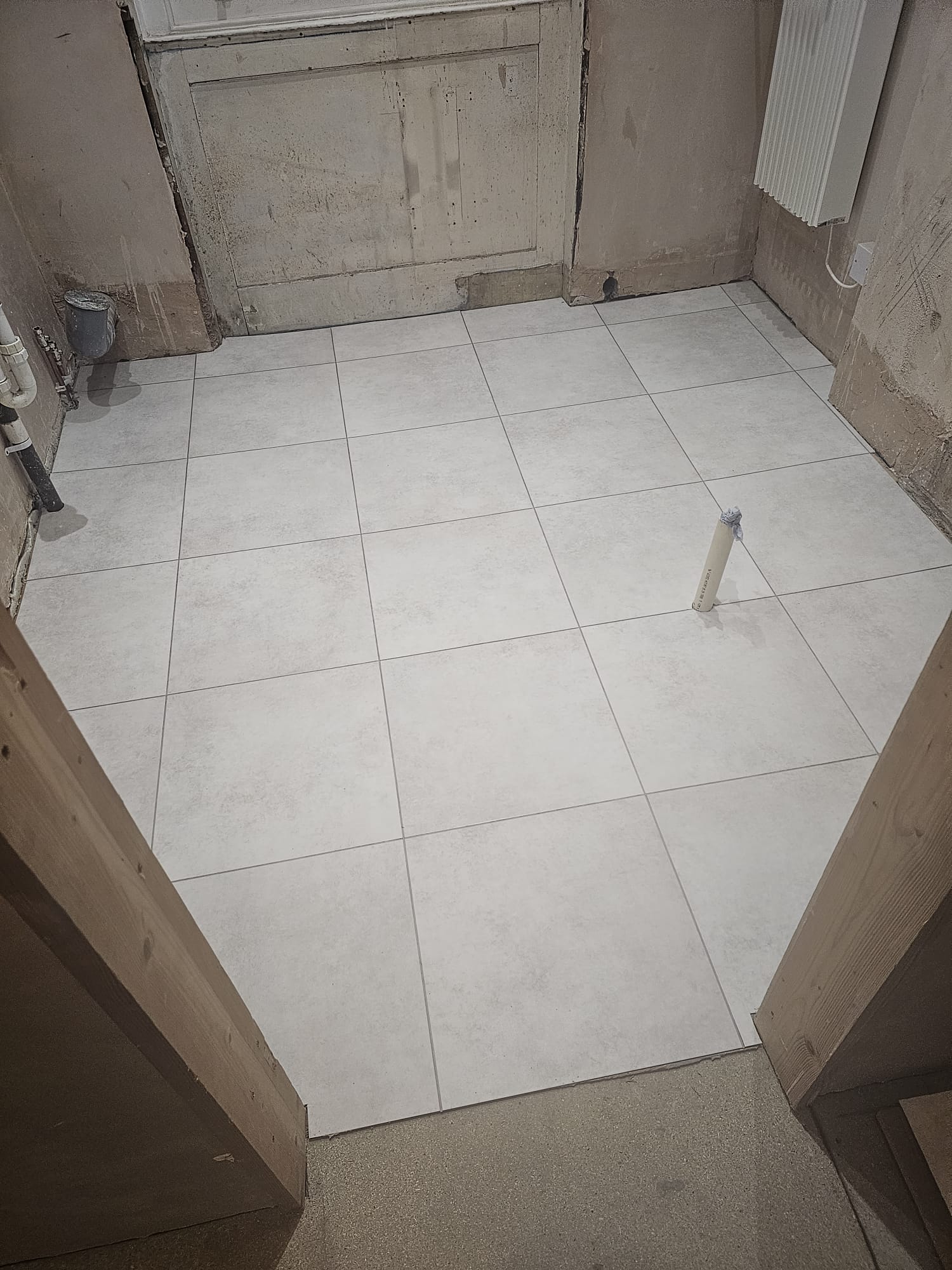 Amtico Spacia Stanton Stone installation in Wandsworth-2