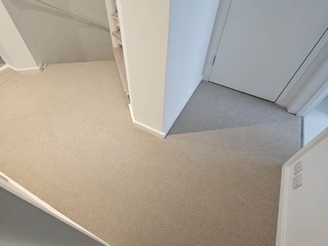 Brockway Carpets Cotswold Bibury fitting in Canary Wharf