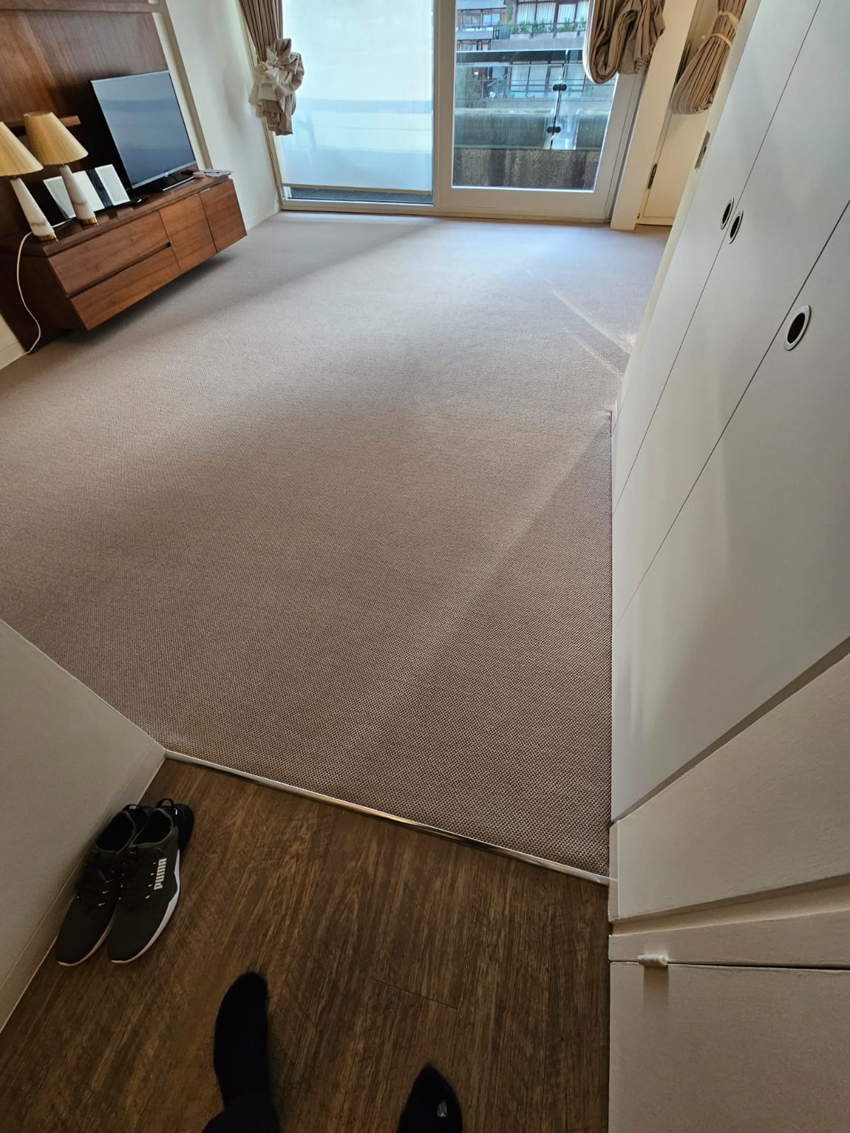 Fibre Carpets Country Homes & Interiors Twill Thatch fitting in Barnes-1