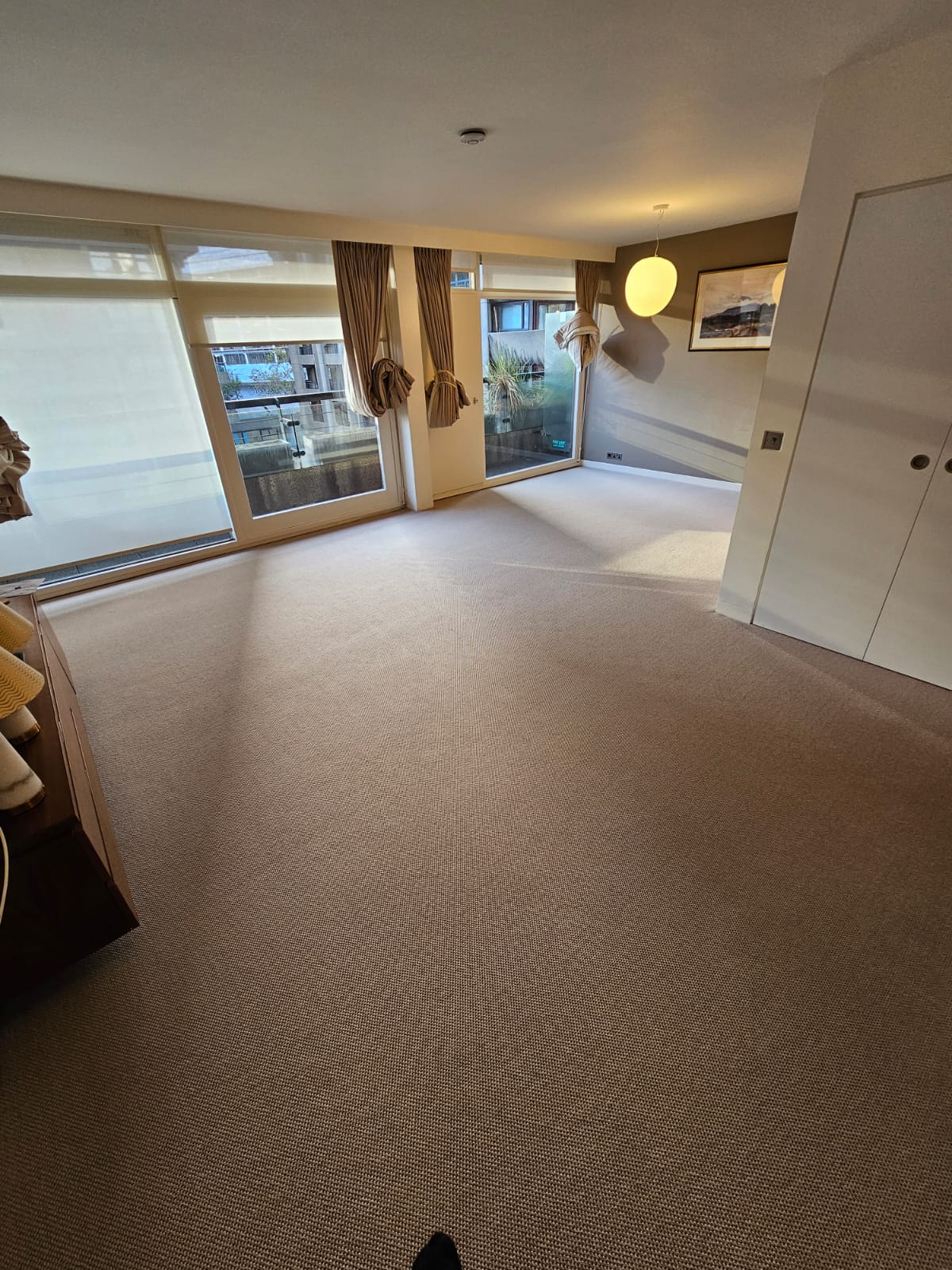 Fibre Carpets Country Homes & Interiors Twill Thatch installation in Mayfair-2