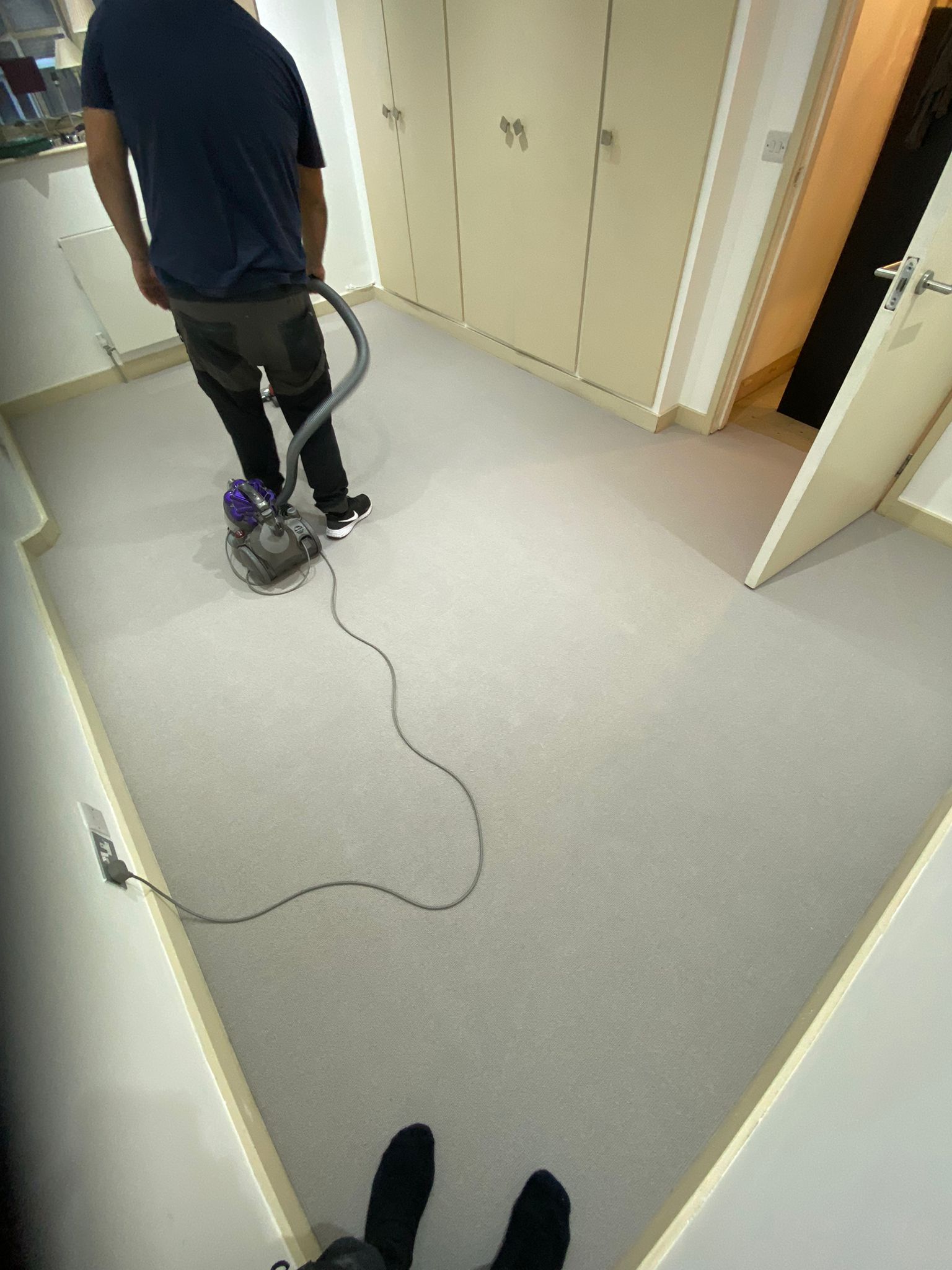 Hugh Mackay Carpets Bijoux Alpaca carpet installation in Borough-0