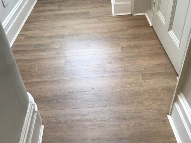 Amtico Click Smart Treated Oak installation in Battersea