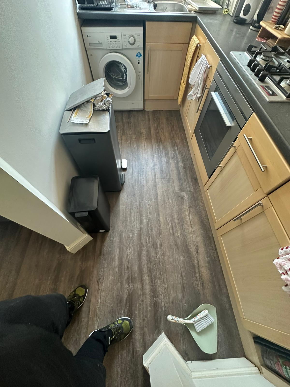 Amtico Signature Aged Oak installation in Ealing-0