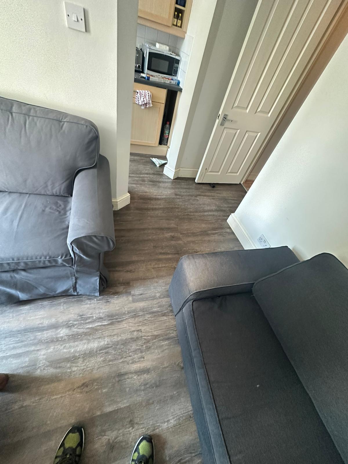 Amtico Signature Aged Oak installation in Ealing-2