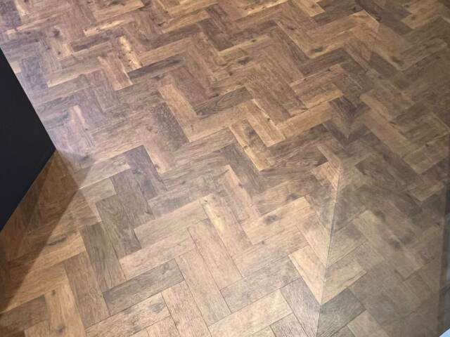 Amtico Signature Chargot Oak installation in Acton