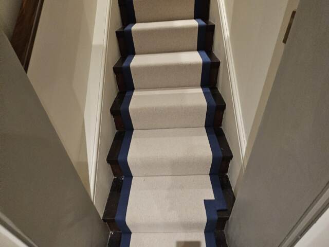 Cormar Carpets Pimlico Oyster installation in Richmond