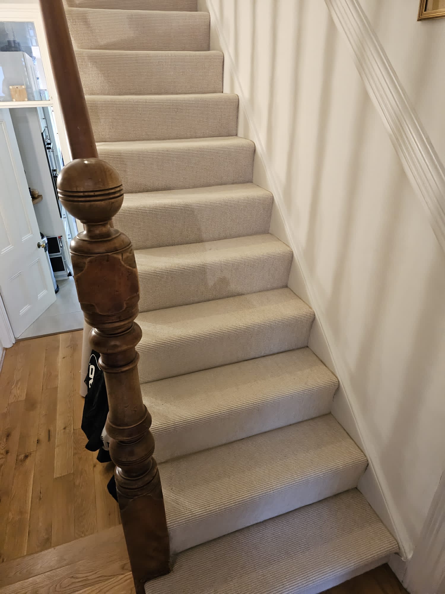 Fibre Carpets Sisal Artemis Bronze installation in Shepherds Bush-1