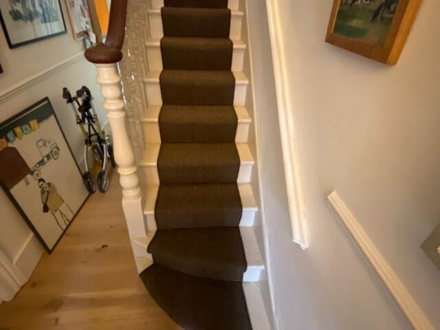 Lano Carpets Evita EVI0850 installation in Mayfair