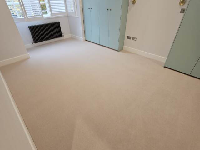 Westex Flooring Ultima Twist Fleece carpet installation in Clapham
