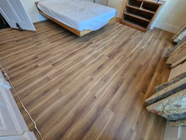 Amtico Spacia Canopy Oak installation in Lambeth
