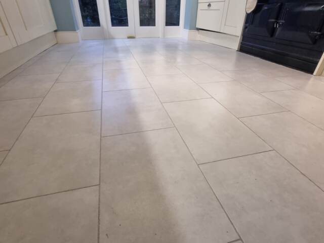 Amtico Spacia Snow installation in Camden