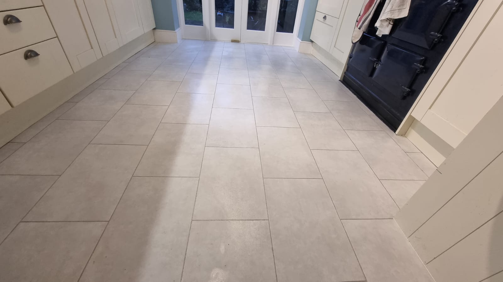 Amtico Spacia Snow installation in Camden-2