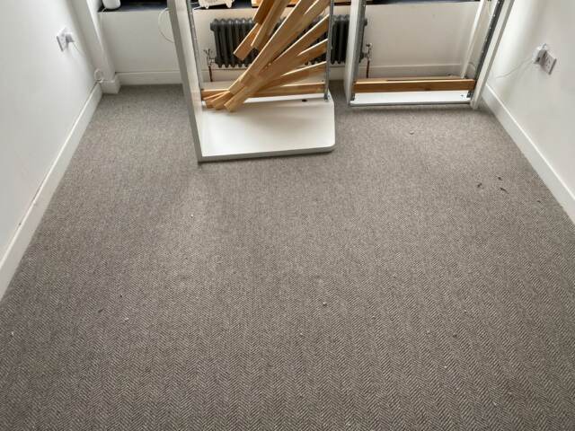 Brockway Carpets Lakeland Herdwick Fornside Weave fitting in Belgravia