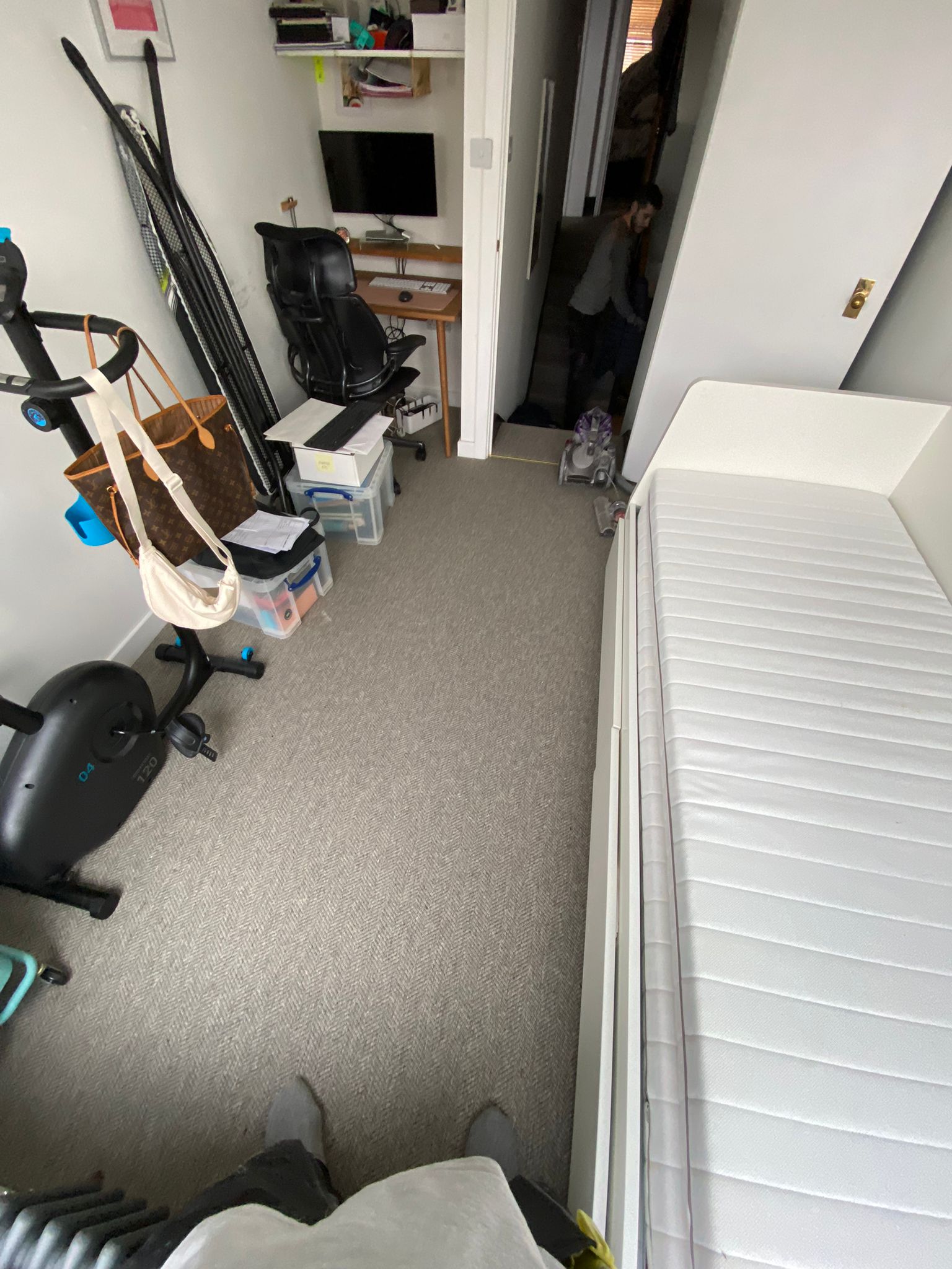 Brockway Carpets Lakeland Herdwick Fornside Weave fitting in Belgravia-2