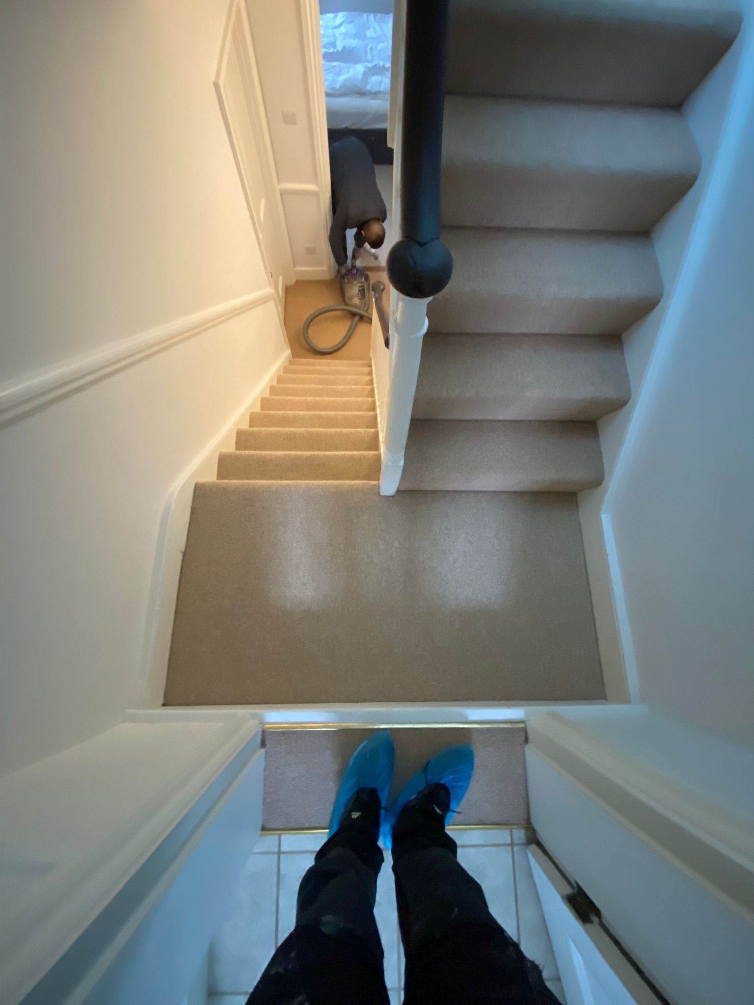 Clarendon Carpets Royal Sweden installation in Lambeth-1