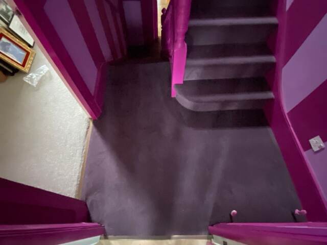 Rols Carpets Teide 718 installation in Wimbledon