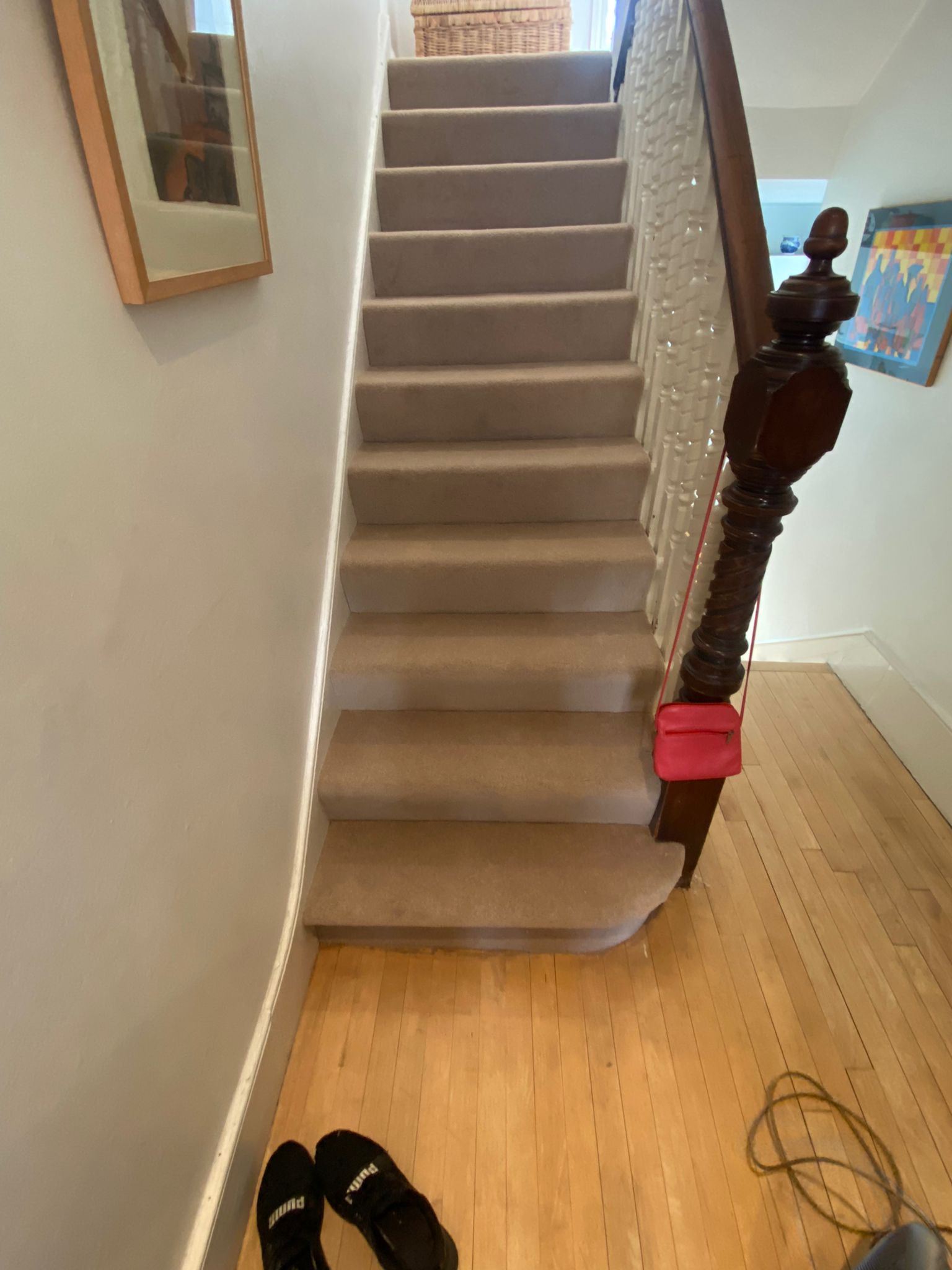 Westex Flooring Ultima Twist Hessian carpet installation in Belgravia-1