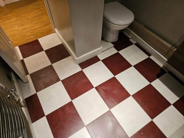 Amtico Signature Stucco Mix installation in Putney