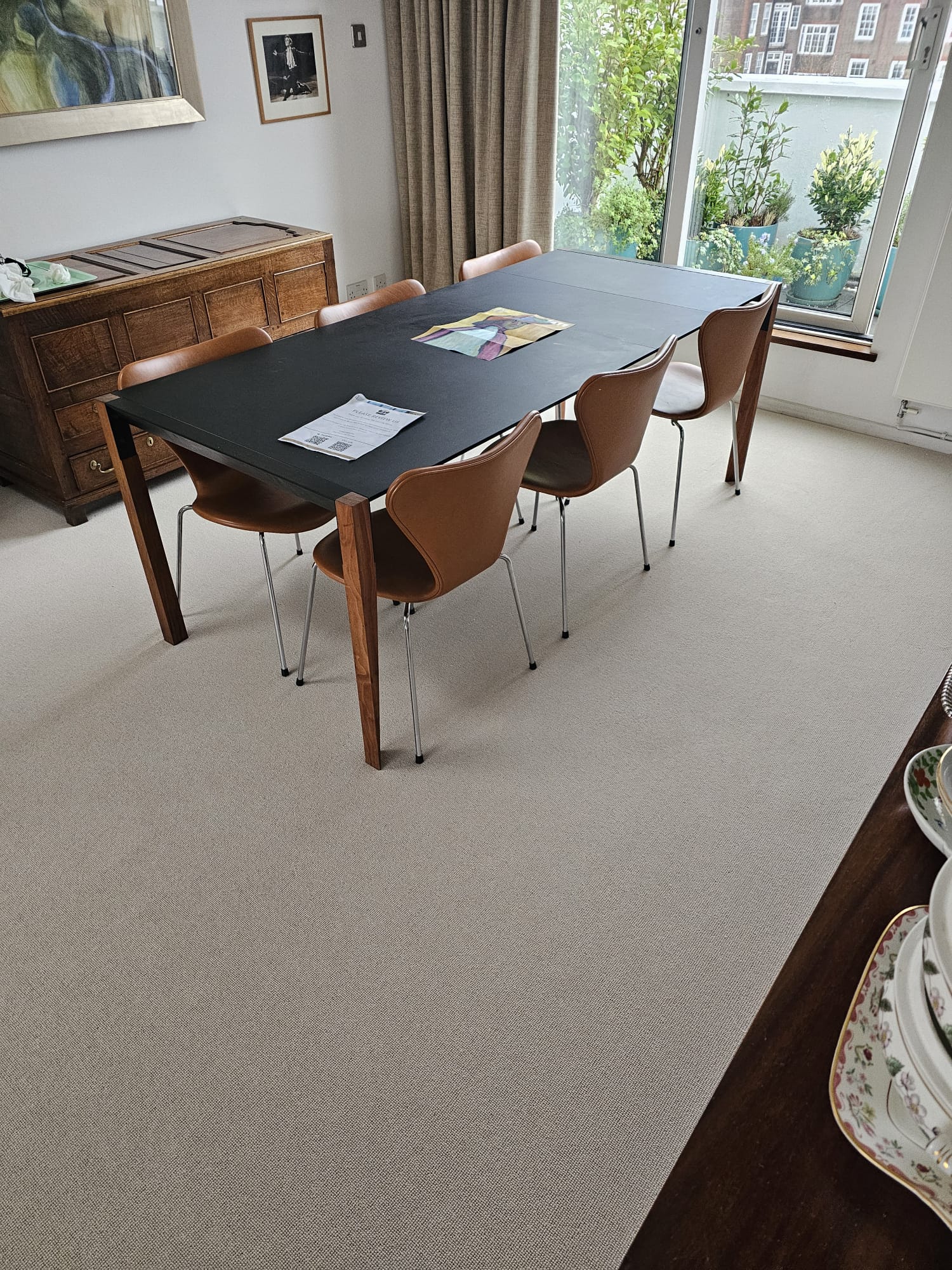 Cormar Carpets Pimlico Oyster installation in Chiswick-0